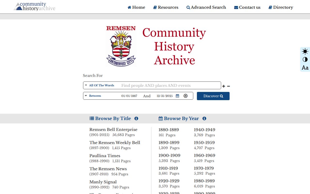 Remsen Bell Enterprise archive for historical Remsen arrest news