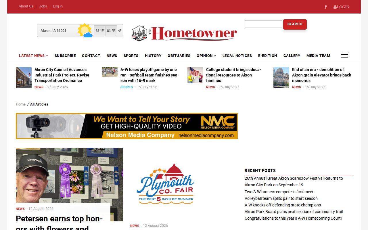 Akron Hometowner news source for editorial Akron arrest coverage